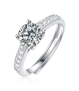 Bague Halo Pavé